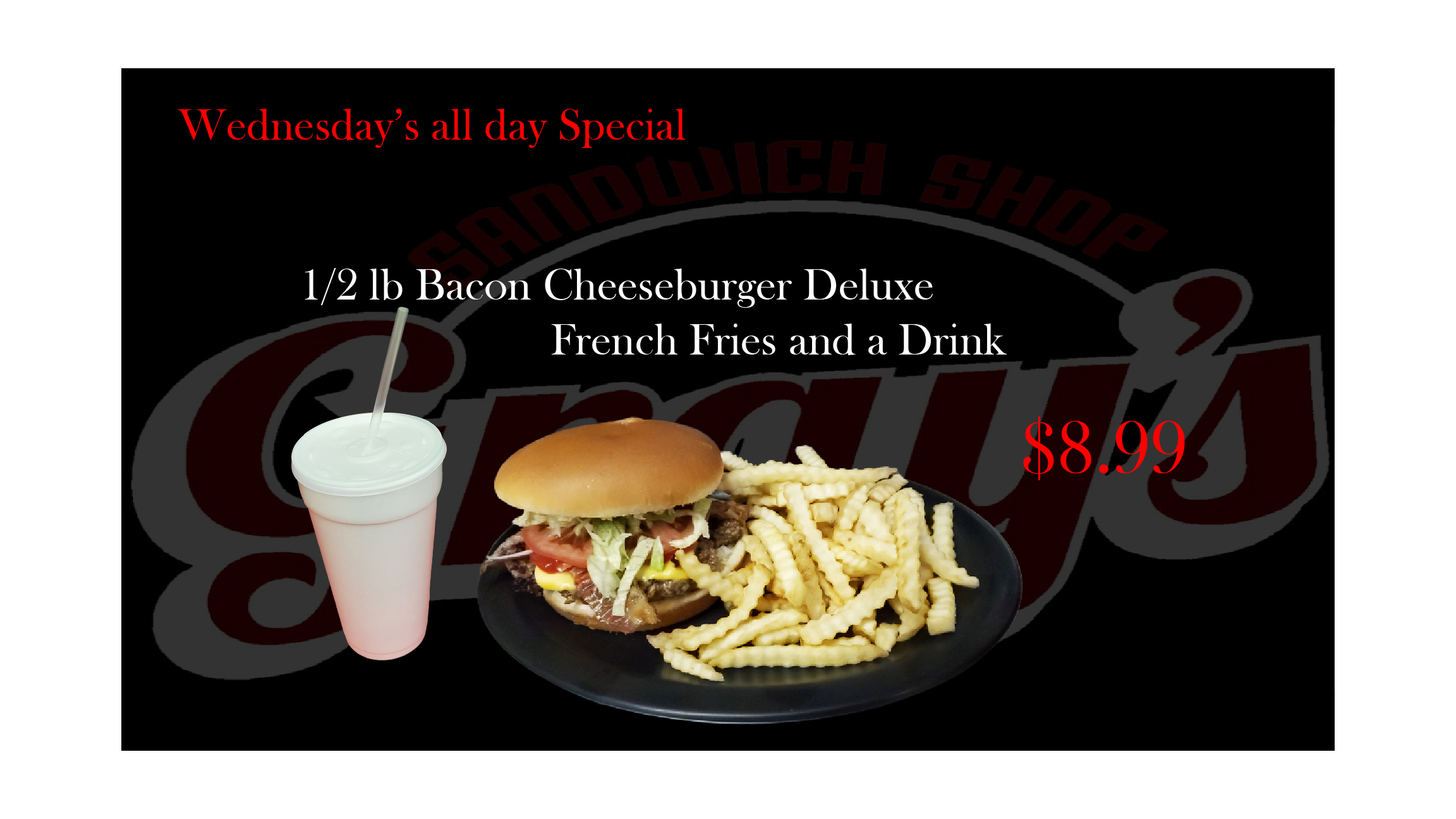 Wednesday All Day Special